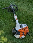 Stihl # KM55R Kombi Trimmer Powerhead With Shaft Runs Great. Fixed Price $199.95.