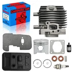New 34MM Cylinder Piston Muffler Kit For Stihl FS75 FS80 FS85 Trimmer Parts. Fixed Price $33.69.