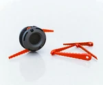 Ryobi Reel Easy+ 2-IN-1 Pivoting Fixed Line & Bladed Head For Bump Feed Trimmers. Fixed Price $34.25.