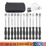12PCS / Carburetor Tuning Tool Set For Standard Cycle Small Engine Carburators. Fixed Price $25.99.