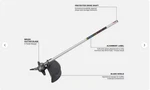 Milwaukee 49-16-2738 M18 Fuel Quik-lok Brush Cutter Attachment New In Box. Fixed Price $150.00.