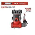 Snapper 58-VOLT Cordless 675 Cfm 150 Mph Backpack Leaf Blower. Fixed Price $200.00.