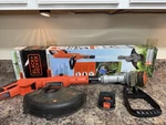 Black+decker 20V Max* String Trimmer, 2-SPEED, 12-INCH, Cordless LST300. Fixed Price $110.00.