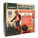 Forester Brush Cutter Trimmer Conversion Kit With 7 Blade, Incl.... Fixed Price $51.40.