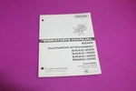 Echo Cultivator Attachment SRAC-200, SRAC-300, SRAC-400, Operator Manual. Fixed Price $5.00.