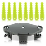 AC052N1 2-IN-1 Pivoting Fixed Serrated Bladed & Head For Ryobi RY40210A. Fixed Price $12.99.