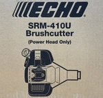 Echo SRM-410U 42.7 Cc Brushcutter Power Head Only With 10" Saw Blade And Guard. Fixed Price $399.95.