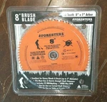 Forester 8" Brush Blade 80 Tooth X 1" Arbor-fits Most Gas & Electric Trimmers. Fixed Price $17.94.