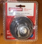 Craftsman Replacement Bump Feed Spool With Nylon Line .065" Rounded #85967. Fixed Price $21.99.