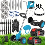 Electric Cordless Grass String Trimmer Lawn Edger Weed Wacker Cutter Machine. Fixed Price $95.99.