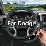 15" Green Leather Steering Wheel Cover For Dodge Ram 1500/2500/3500 2003-2008. Fixed Price $23.99.