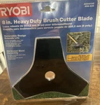 Ryobi Inch Heavy Duty Brush Cutter Blade AC04105 958-435. Fixed Price $15.00.