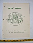 Vintage Tanaka Official Troubleshooting/service Guide For Automatic Cutting Head. Fixed Price $15.00.