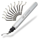 Afa Tooling Deburring Micropolished & Anodized Handle With 11 Highspeed.... Fixed Price $17.24.