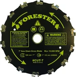 Forester Chainsaw Tooth Brush Cutter Blade - 7" Diameter X 1" 20MM Arbor. Fixed Price $25.00.