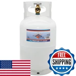 Flame King 10LB Steel Propane Tank Cylinder Type Overflow Protection Device. Fixed Price $106.12.