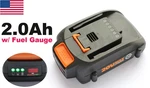 2.0AH For Worx 20V WA3525 WA3520 WA3512 Battery WG160 WG163 WG151 WX550L WG154. Fixed Price $13.99.