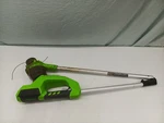 Greenworks 2101602 String Trimmer 40V Missing Handle Deflector. Fixed Price $40.00.