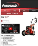 Powermate Lawn Edger (PWLE0799) Only Used One Time, Perfect Condition.. Fixed Price $175.00.