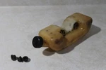 Oem Mcculloch Power Pro Fuel Gas Tank 302349 With Cap And Holders. Fixed Price $13.99.