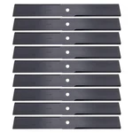 (9-PACK) Flat/sand Blade For Most 60-INCH Lawn Mowers Sharp 4-SIDES. Fixed Price $117.95.