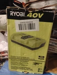 Ryobi 40V Lithium-ion Rapid Charger. Fixed Price $143.00.