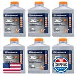 Husqvarna Stroke Oil 12.8 Oz. Bottle 6-PACK 5XP. Fixed Price $54.09.