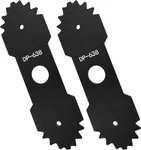 9 Inch 638006008 Lawn Mower Blade With Teeth Compatible Ryobi Edger... Fixed Price $15.45.
