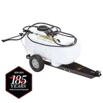 Brinly 25-GAL 12V Battery Operated Pull-behind Sprayer (ST-251BH-A). Fixed Price $465.00.