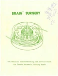 The Troubleshooting And Service Guide For Tanaka Automatic Cutting Heads Used. Fixed Price $7.84.