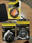 Rino-tuff Qty 2 3-BLADE Brush Metal Edge Cutter & One Grass Bump Head Read. Fixed Price $24.12.