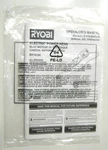 Ryobi Electric Power Head Weed Eater Trimmer RY15124 Operator Instruction Manual. Fixed Price $7.95.