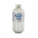 Worthington Grade 40 Lb. Empty Propane Tank 29.3"H White Powder-coated Glaze. Fixed Price $172.70.