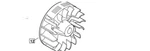 A409001320 Genuine Shindaiwa / Echo Flywheel Fits LE262 PPT-2620 SRM-2620 2620T. Fixed Price $74.95.