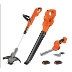 Black+decker 20V Max* Combo Kit, String/hedge Trimmer And Sweeper- BCK3789D2. Fixed Price $156.99.
