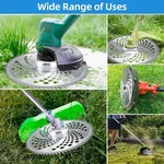 10" 2PK Carbide Tip Brush Cutter Blades Circular Trimmer Stainless Steel. Fixed Price $18.89.