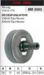 11014-175 Clutch Bell Brush Cutter Kaaz IDEALVX540 SX540 New Type. Fixed Price $182.00.