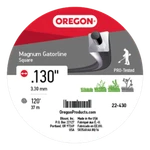 Oregon Magnum Gator String Trimmer Line Round .130 1LB Spool ***free Shipping***. Fixed Price $28.99.