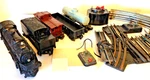 Lionel Post War #2026 Engine 027 Train Set Gauge Tracks Transformer Untested. Fixed Price $74.99.
