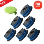Dual Line Trimmer Replacement Spool Compatible With Greenworks 21272 And 21212. Fixed Price $19.99.