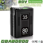 3.5AH Lithium-ion Battery For Greenworks Pro 80V GBA80200 2506902 ST80L210 Tools. Fixed Price $73.48.