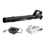 **sun Joe 24-VOLT Cordless Turbine Jet Garden Blower Black. Fixed Price $62.93.