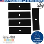 5PK 9" X Blade Black With 1/2" Hole Compatible Power Trim Edgers. Fixed Price $26.60.
