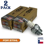 2 Pack Champion Spark Plug - For Stihl Hs 151 Trimmer Cutter. Fixed Price $14.77.