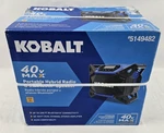 Kobalt 40V Max Portable Hybrid Radio & Bluetooth Speaker Bare Tool Kjr 1040-03. Fixed Price $99.99.