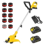 2-IN-1 Electric Cordless Grass String Trimmer Lawn Edger Weed Wacker Cutter Usa. Fixed Price $56.04.