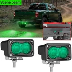 2X For Reverse Trailer Tow Hitch Mounts 3" Led Cube Light Bar Pods Drl Truck 4WD. Fixed Price $36.59.