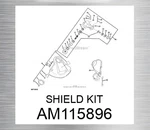 Oem John Deere Shield Kit AM115896. Fixed Price $59.99.