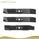 3 Mulching Blade Set For 46" Deck Mtd Cub Cadet LT1045 LT1046 I1046 Riding Mower. Fixed Price $23.51.