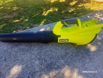 Ryobi 40V Jet Fan Blower 120MPH 550 Cfm, Cordless Battery Model RY40LB01. Fixed Price $72.21.